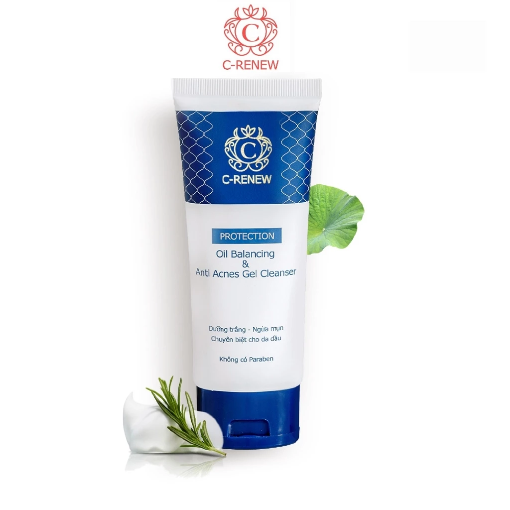 Gel rửa mặt dành riêng cho da dầu C-Renew 50ml/100ml
