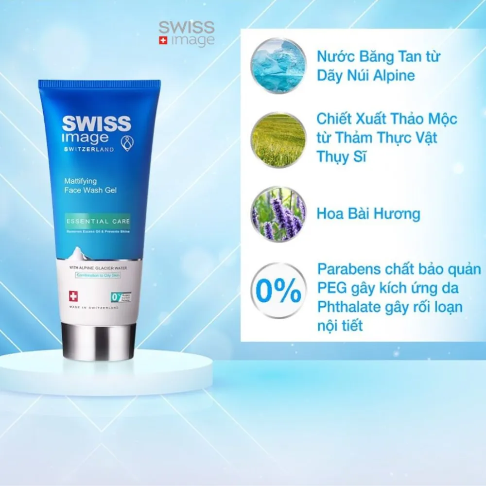 Gel rửa mặt Swiss Image 200ml
