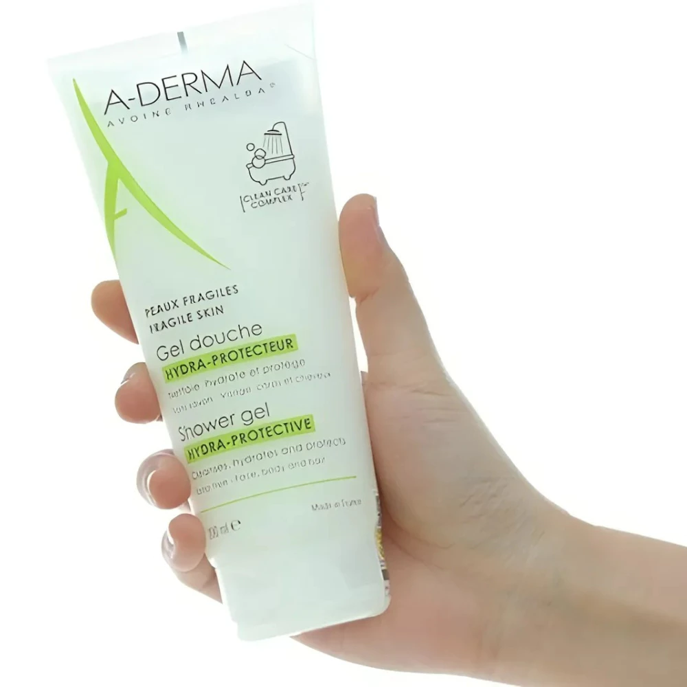 Gel rửa mặt & tắm gội A-Derma dịu nhẹ cho da 200ml
