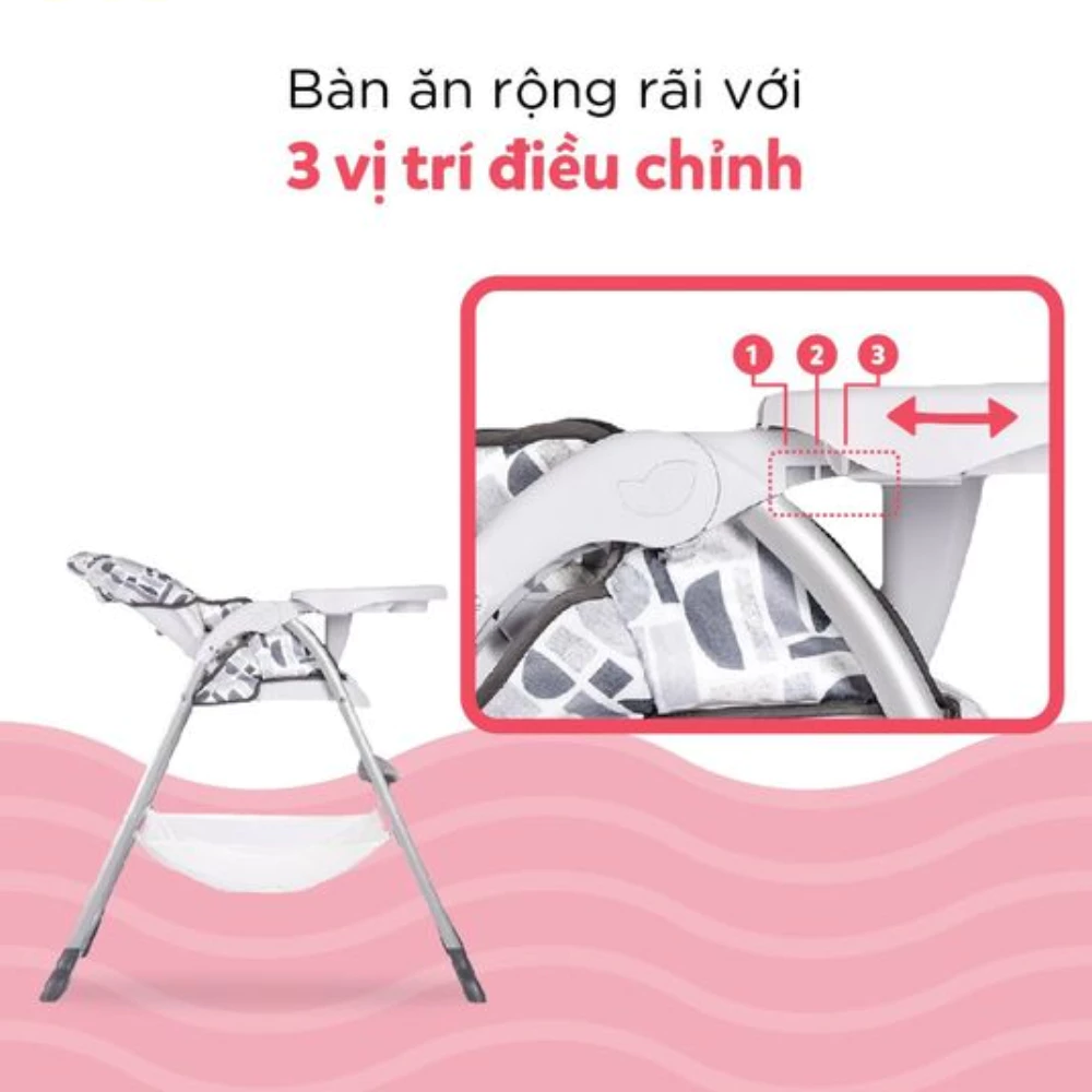 Ghế ăn trẻ em Joie Mimzy Snacker Portrait