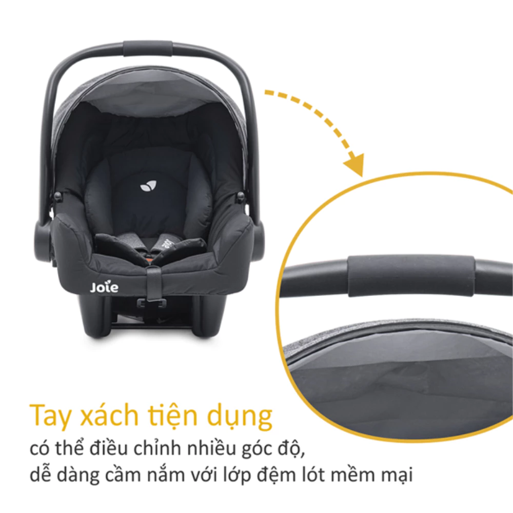 Ghế ngồi ô tô trẻ em Joie Gemm Shale /Gemm Pebble