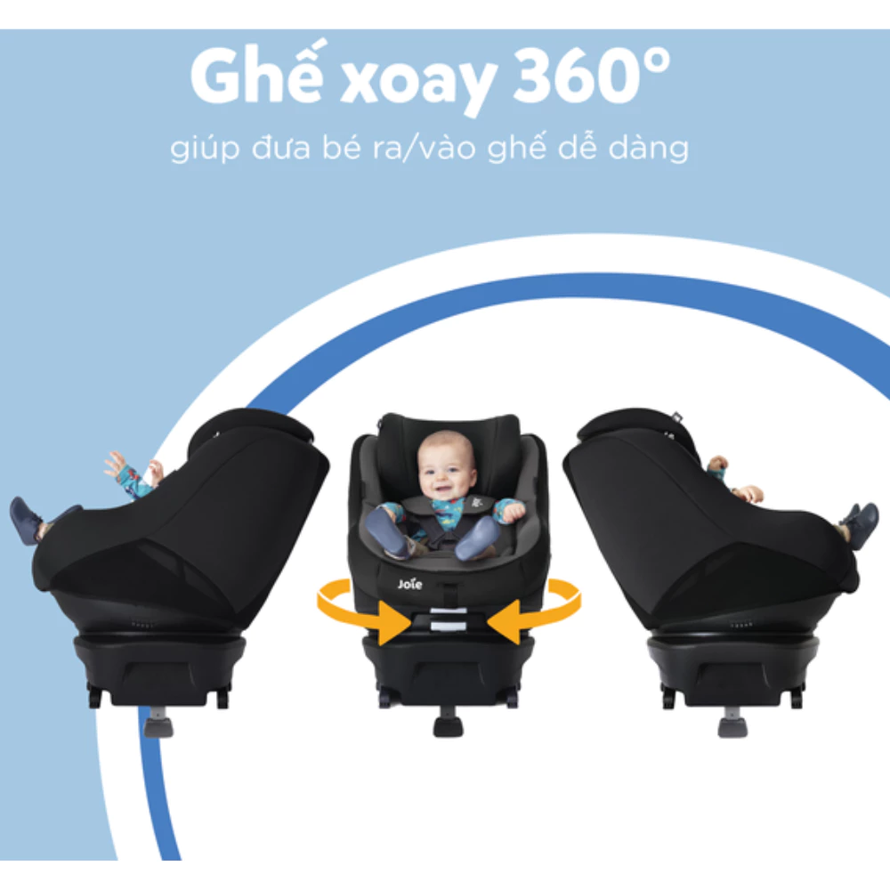 Ghế ngồi ô tô trẻ em Joie Spin 360 Ember