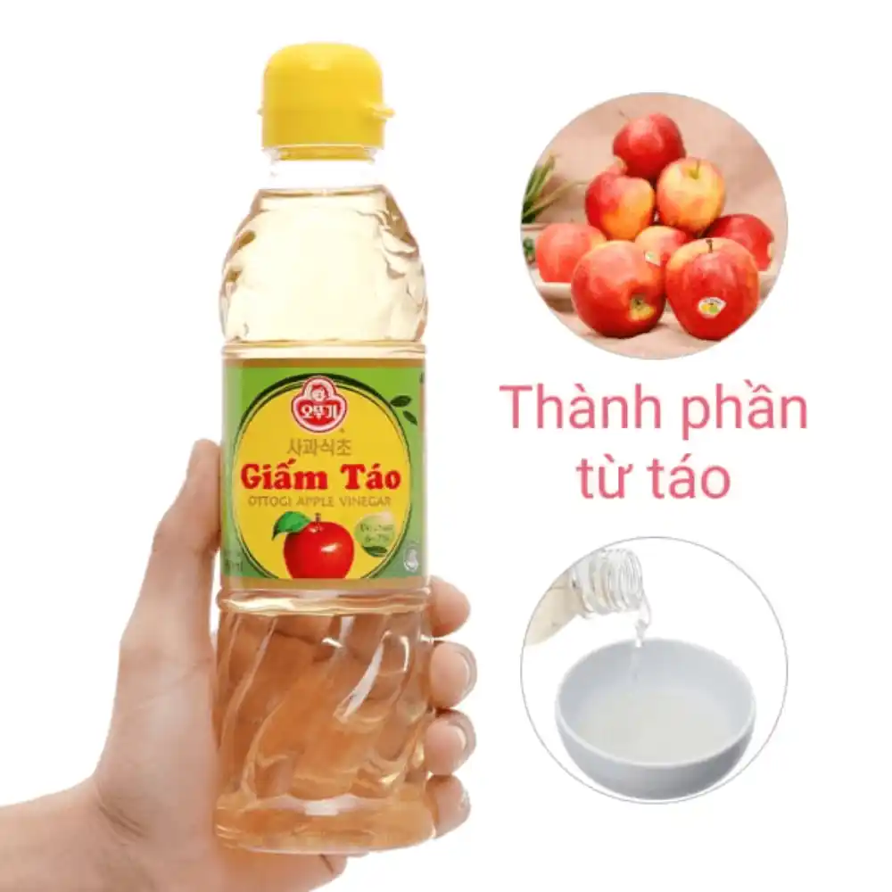 Giấm táo Ottogi Hàn Quốc chai 1.8L