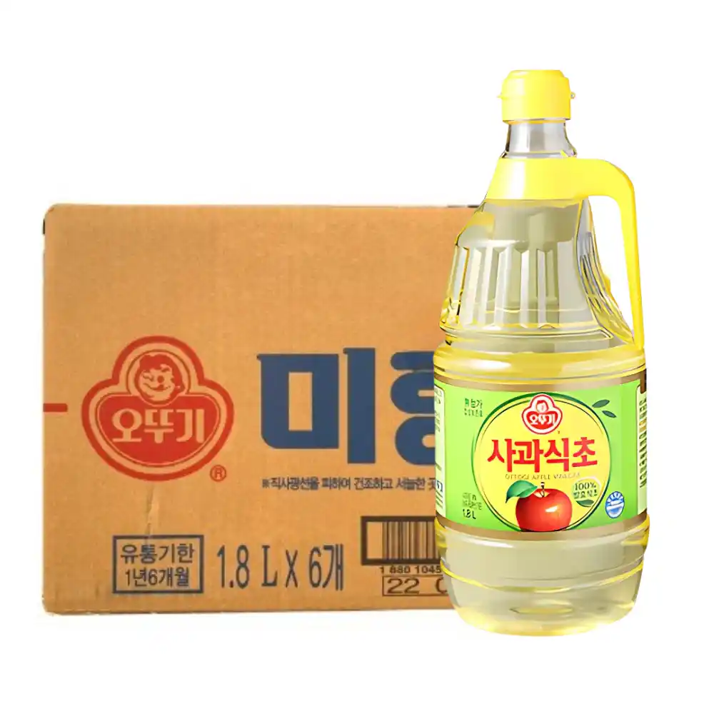 Giấm táo Ottogi Hàn Quốc chai 1.8L