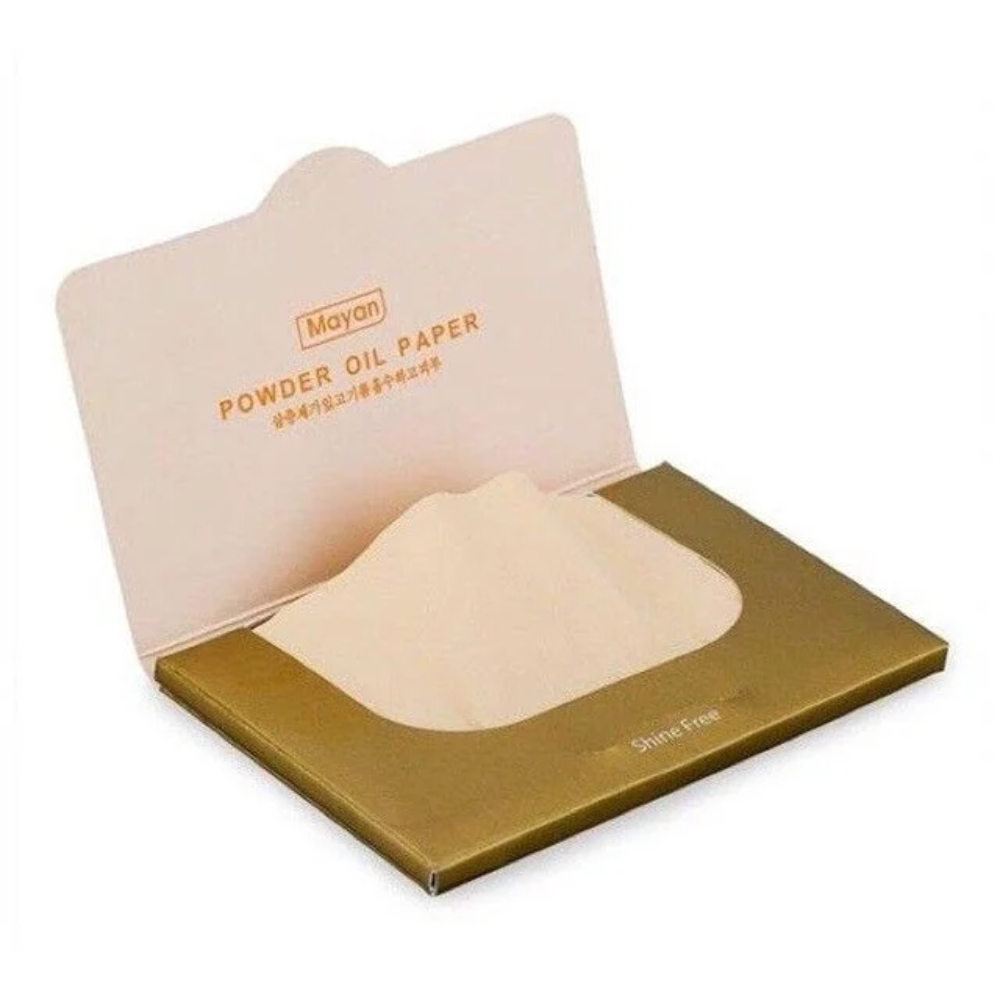 Giấy thấm dầu MAYAN Powder Oil Control Paper 70 tờ/gói