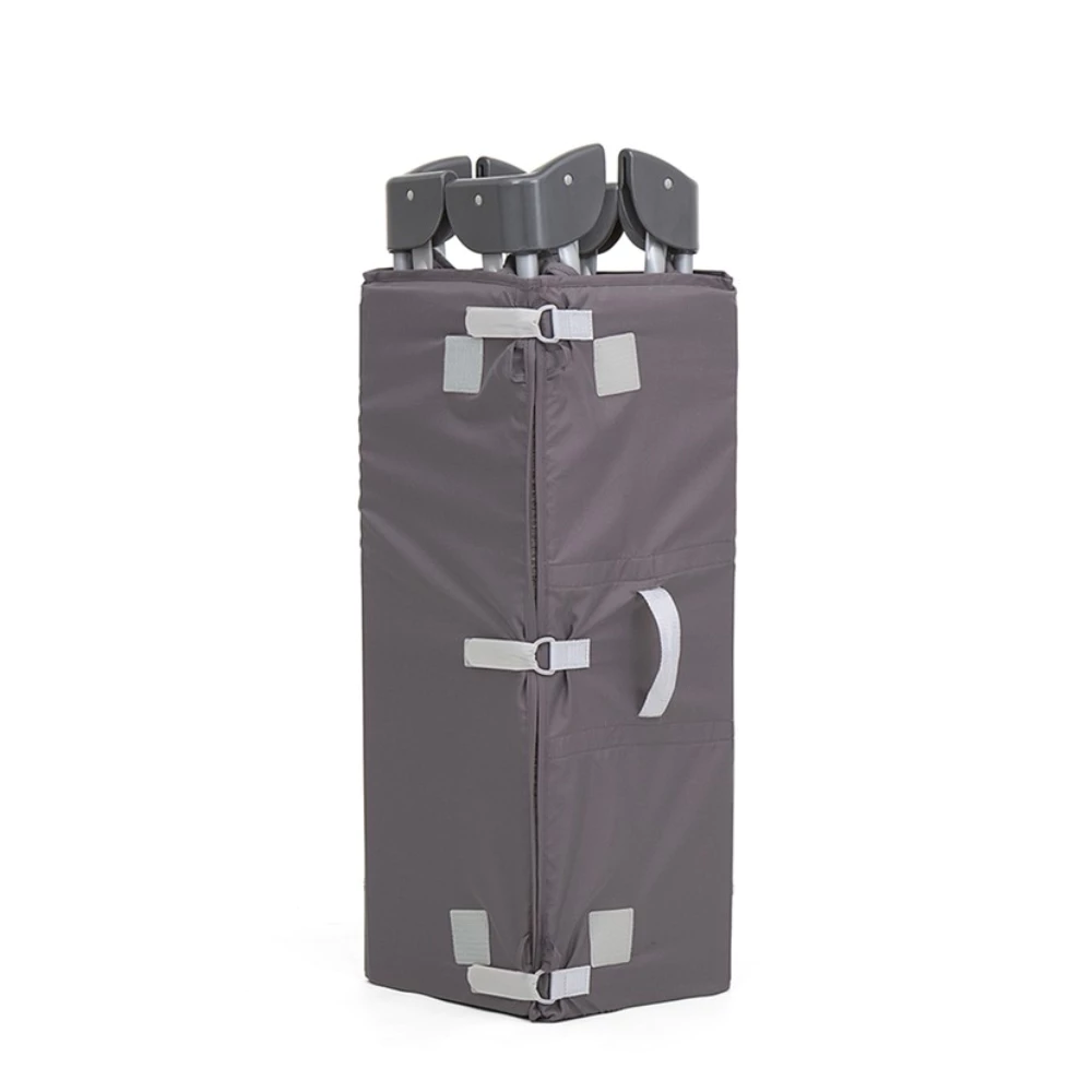 Giường cũi trẻ em Joie Commuter Change & Snooze Linen Gray