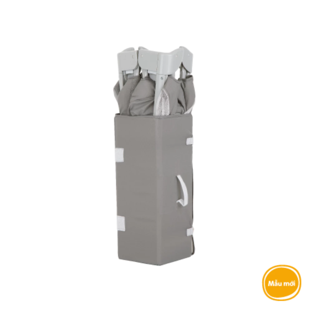 Giường cũi trẻ em Joie Kubbie Sleep Foggy Gray