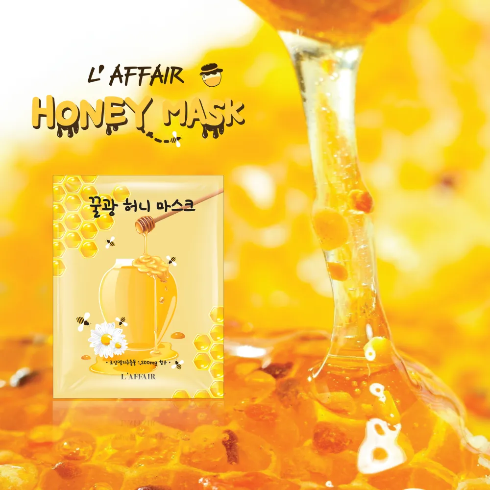 Hộp 30 gói mặt nạ mật ong Rainbow L'affair 25ml