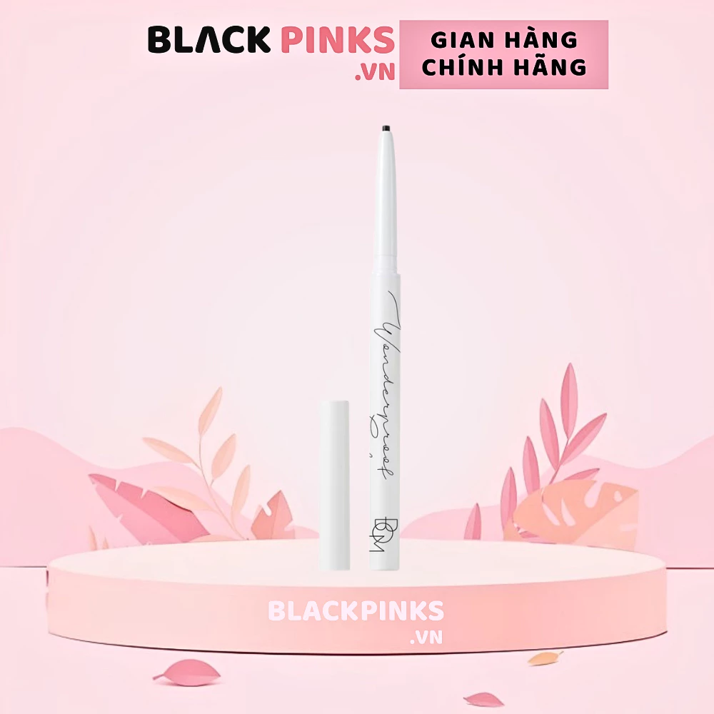 Kẻ mắt B.O.M siêu mảnh lâu trôi - 01 màu đen/03 màu nâu đậm/04 màu nâu tự nhiên 0.1g