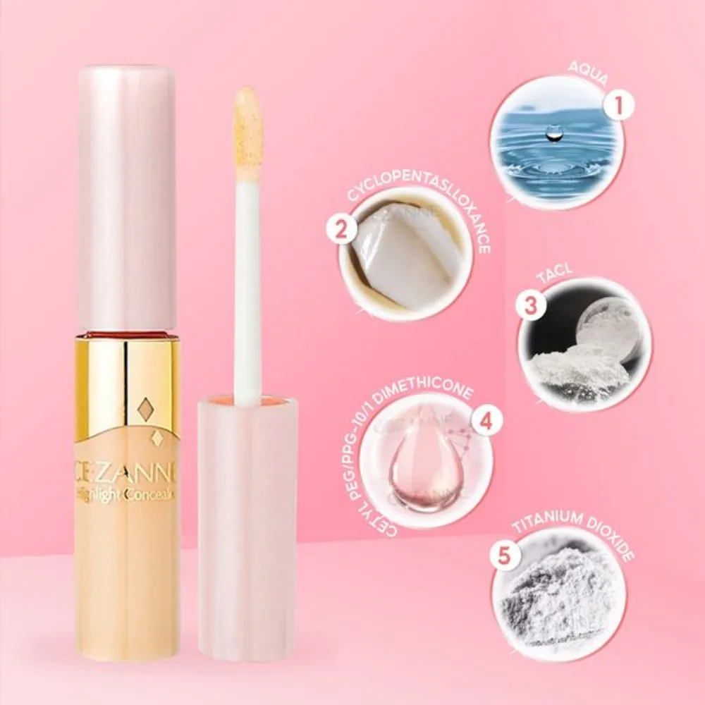 Kem che khuyết điểm Cezanne hightlight 8g