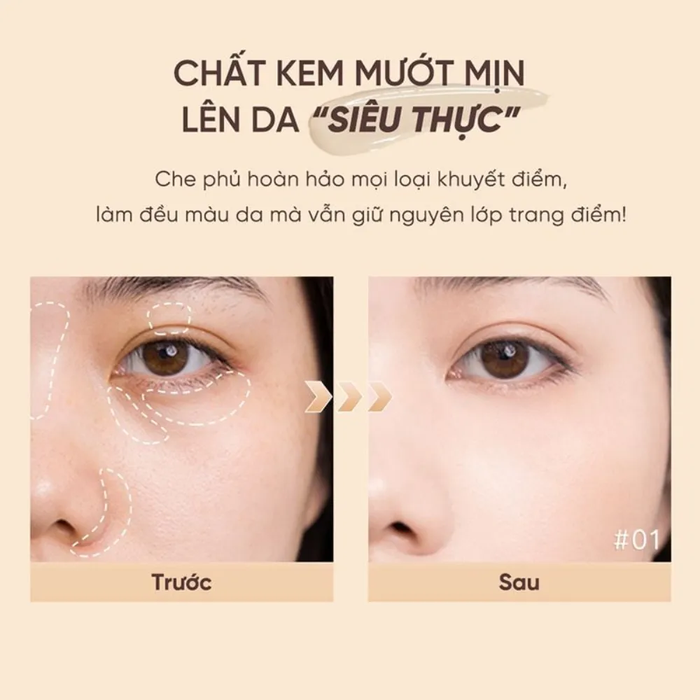 Kem che khuyết điểm Judydoll 3.2g (nhiều màu)