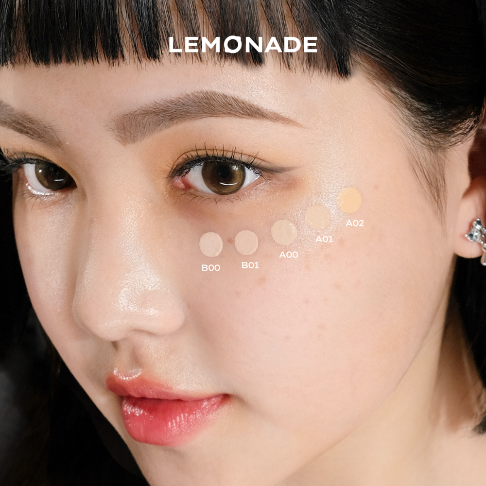Kem che khuyết điểm Lemonade màu A00/A01/A02 - Da trắng sáng/da sáng/da trung bình sáng 3g