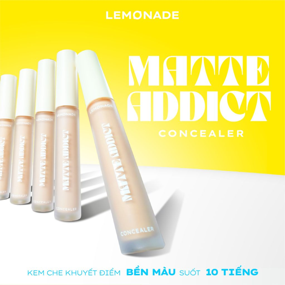 Kem che khuyết điểm Lemonade màu A00/A01/A02 - Da trắng sáng/da sáng/da trung bình sáng 3g