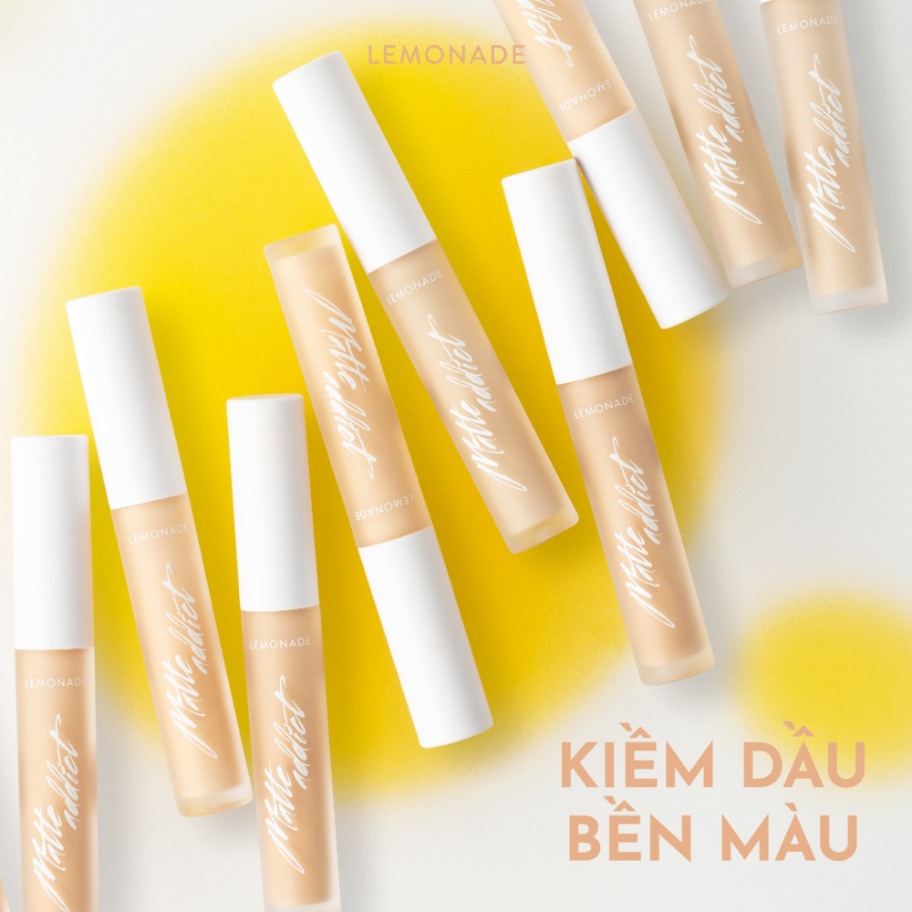 Kem che khuyết điểm Lemonade màu A00/A01/A02 - Da trắng sáng/da sáng/da trung bình sáng 3g