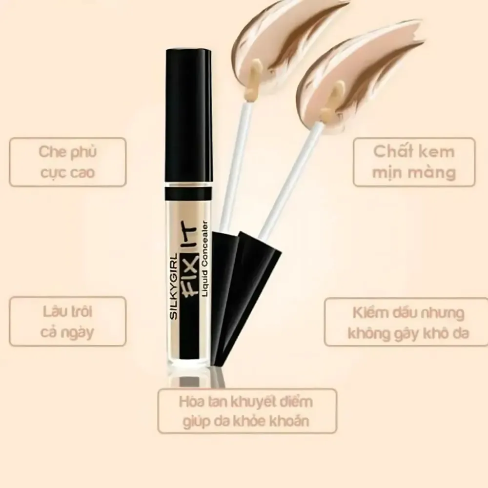 Kem che khuyết điểm Silkygirl Fix It 2ml