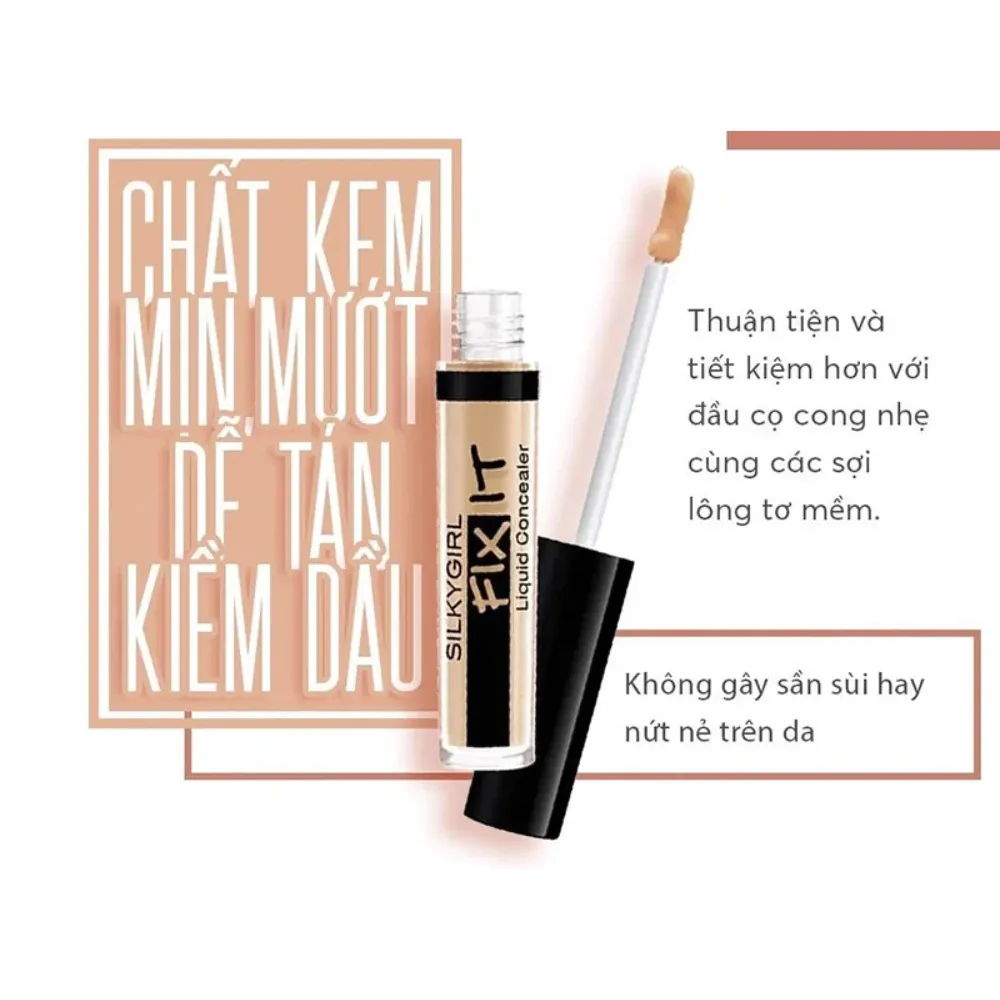 Kem che khuyết điểm Silkygirl Fix It 2ml