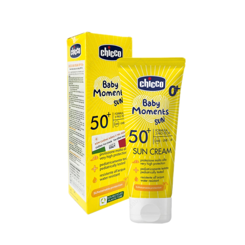 Kem chống nắng 3 tác động SPF 50+ Chicco 75ml