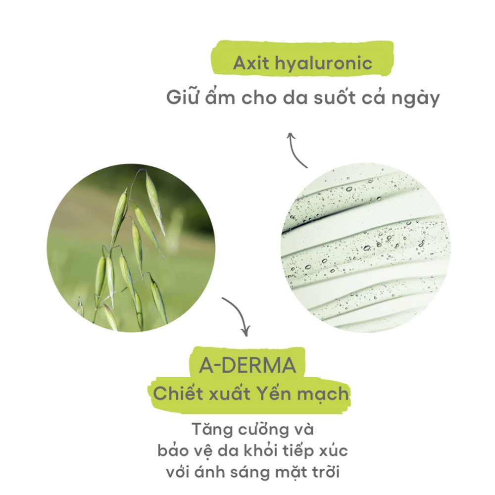 Kem chống nắng A-Derma mỏng nhẹ cho da nhạy cảm 40ml