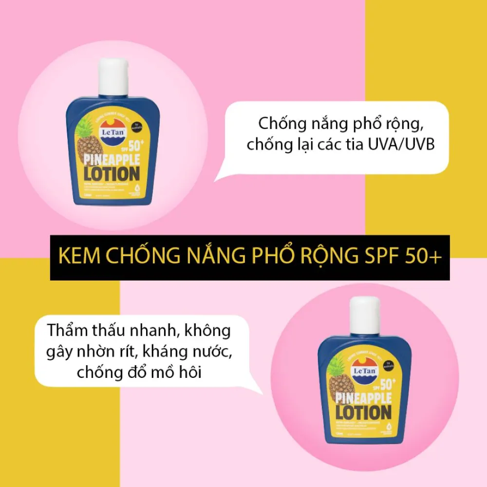 Kem chống nắng Australis Le Tan SPF50+ 125ml