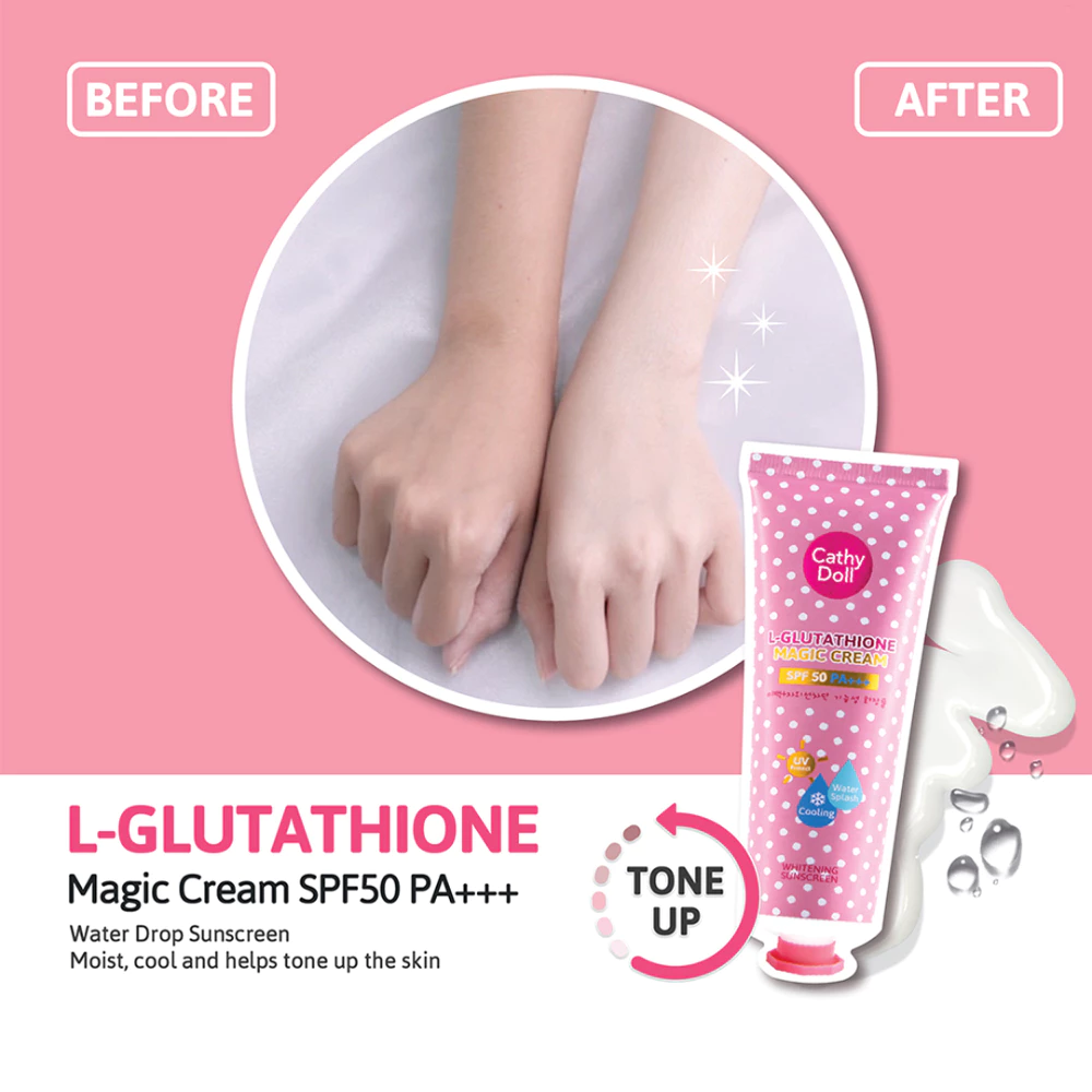 Kem chống nắng Cathy Doll sáng da SPF50/PA+++ 138ml