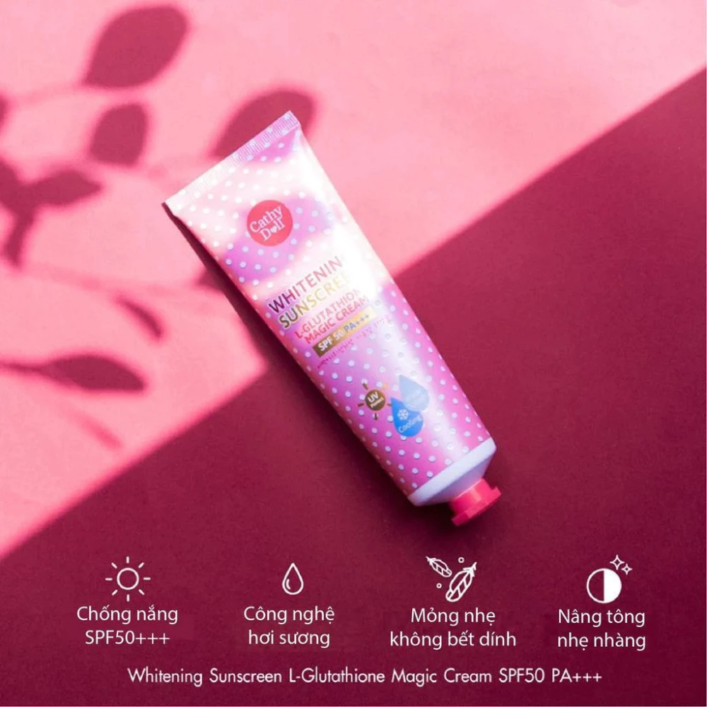 Kem chống nắng Cathy Doll sáng da SPF50/PA+++ 138ml