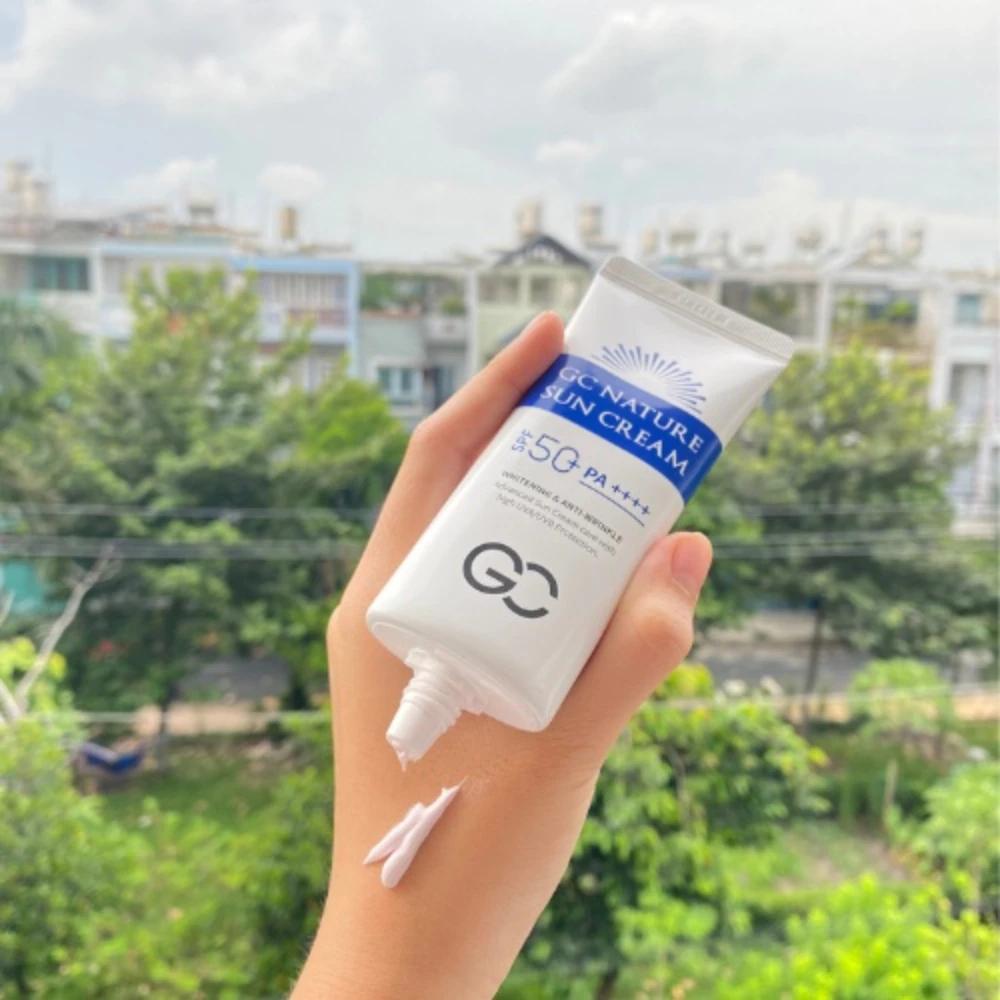 Kem chống nắng GC nâng tone & dưỡng sáng da 60ml