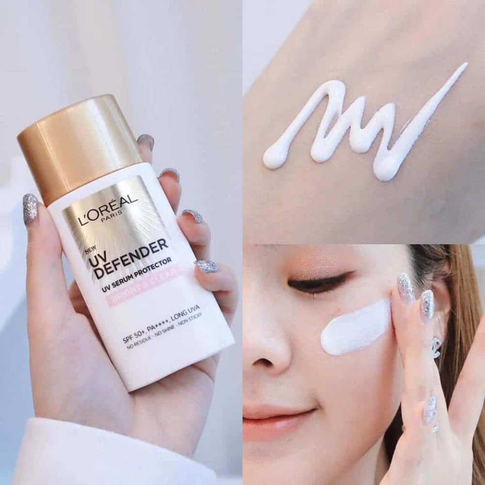 Kem chống nắng L'Oreal mịn nhẹ nâng tông giảm thâm 50ml