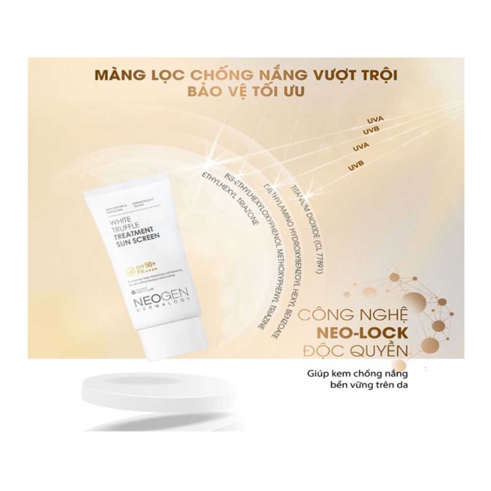 Kem chống nắng Neogen Dermalogy cho da treatment 50ml