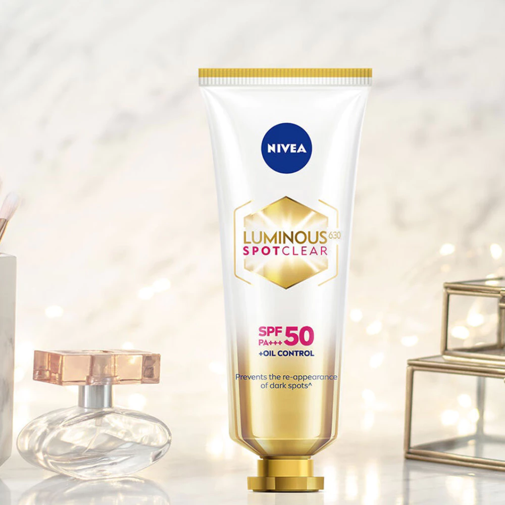 Kem chống nắng Nivea hỗ trợ mờ đốm nâu, ngừa thâm nám 40ml