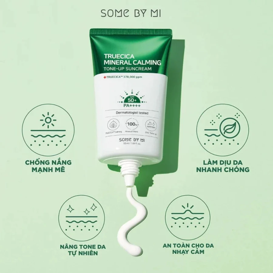 Kem chống nắng Some By Mi nâng tông da 50ml
