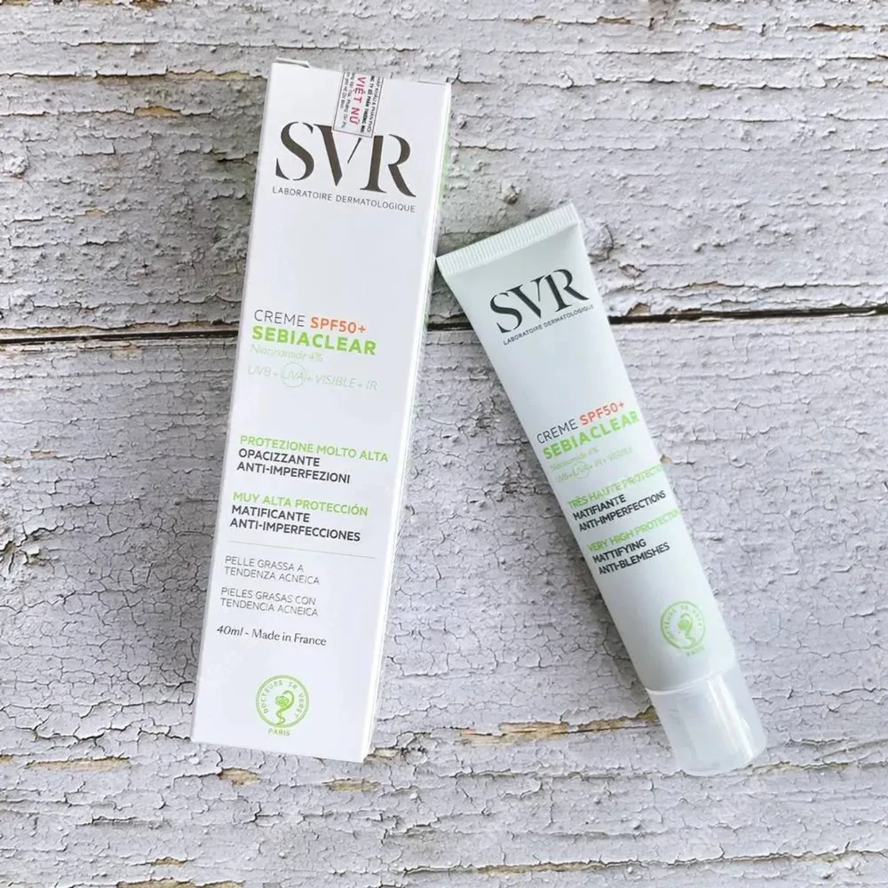 Kem chống nắng SVR làm giảm mụn SPF50+ 40ml