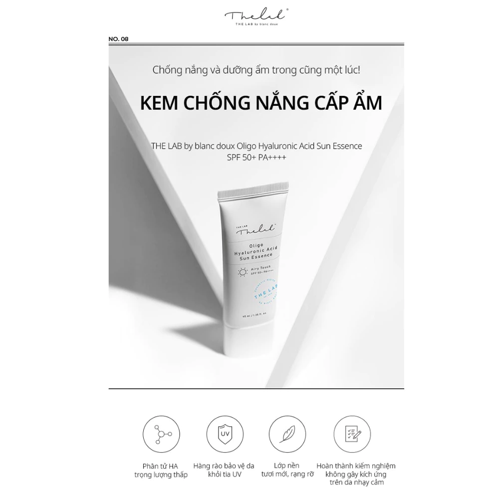 Kem chống nắng The Lab cấp ẩm cho da 40ml