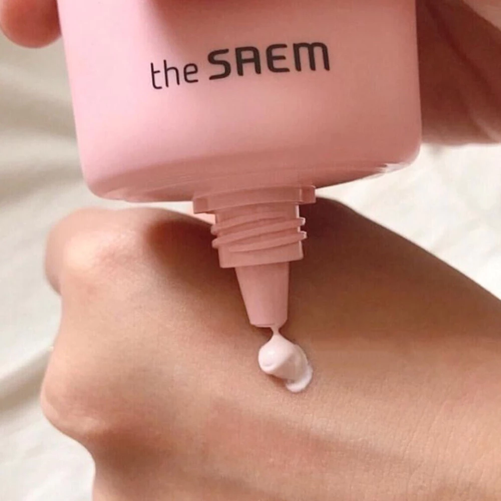 Kem chống nắng The Saem kiềm dầu, nâng tone sáng hồng 50g