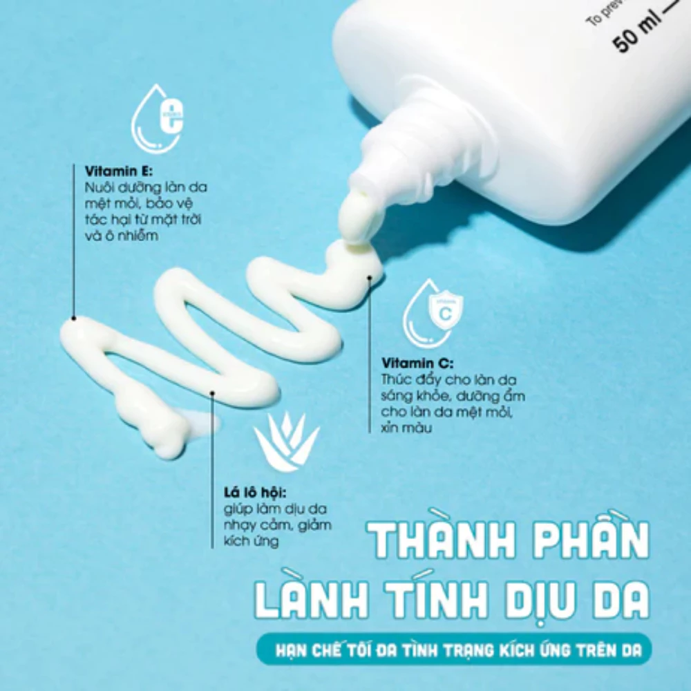 Kem chống nắng Tia'm kiểm soát dầu 50ml