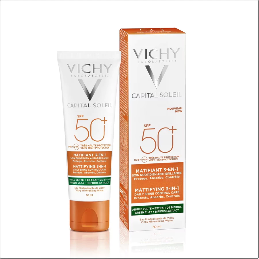 Kem chống nắng Vichy chống bụi mịn cho da dầu mụn 50ml