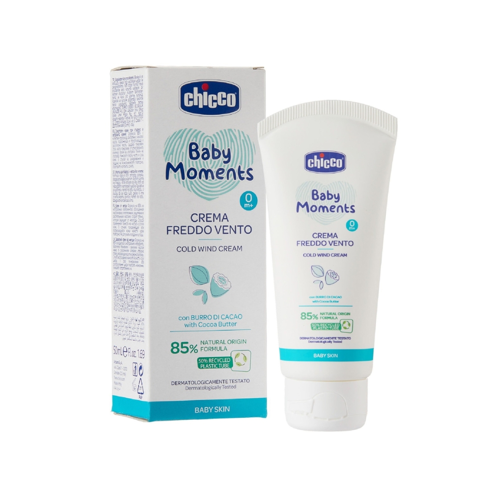 Kem dưỡng ẩm bơ Cacao Chicco Cold Wind 0M+ 50ml