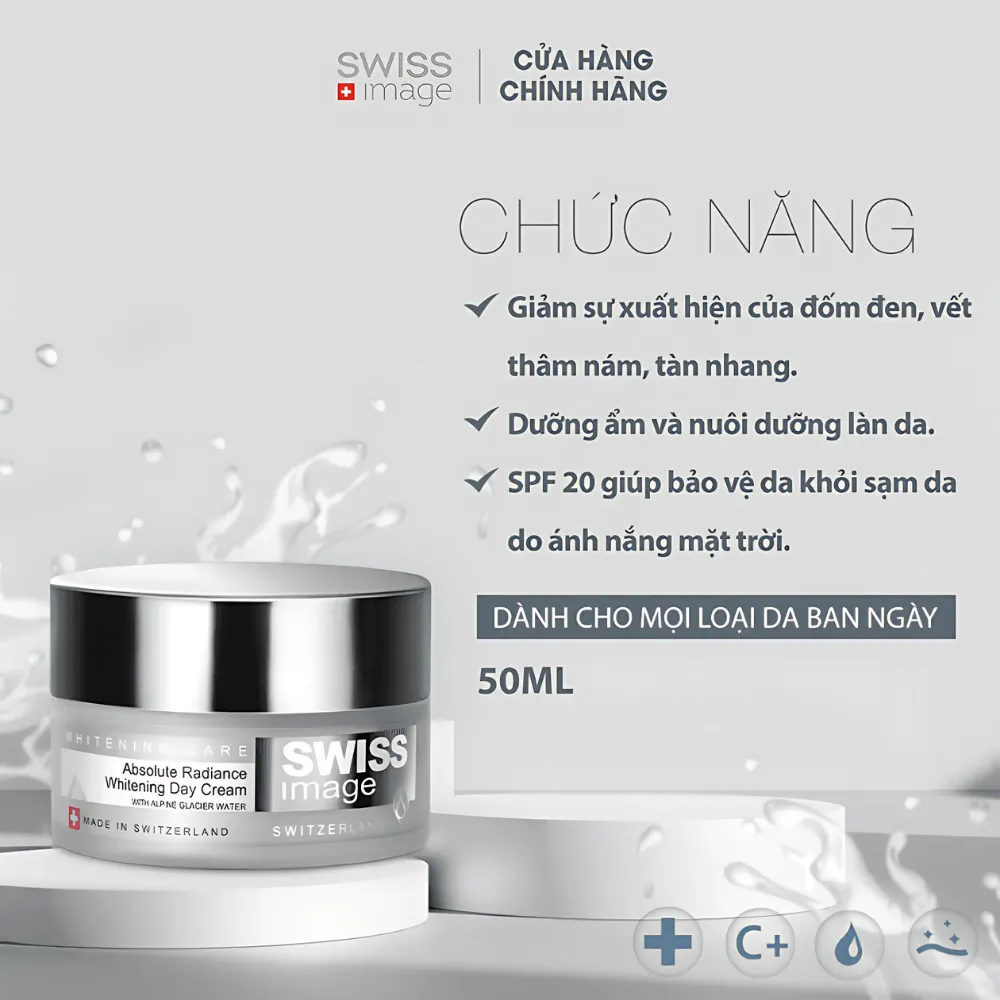 Kem dưỡng ẩm Swiss Image 50ml