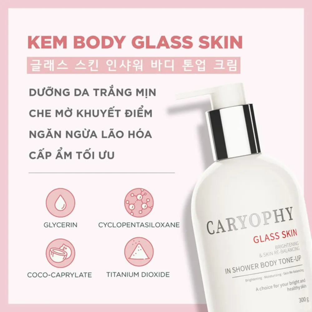Kem dưỡng body Caryophy 300g