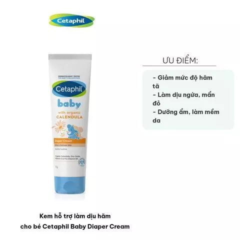 Kem dưỡng Cetaphil làm dịu hăm tã cho bé 70g