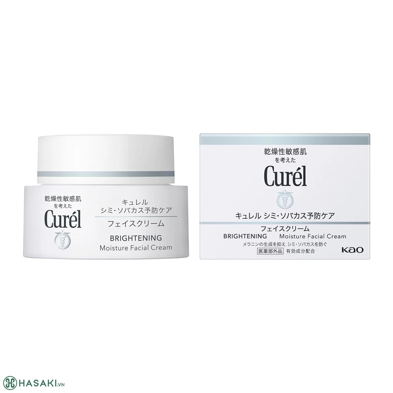 Kem Dưỡng Curél Cấp Ẩm Sáng Mịn 40g