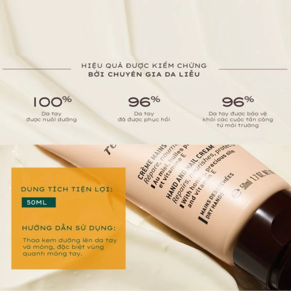 Kem dưỡng da tay và móng Nuxe không nhờn rít 50ml