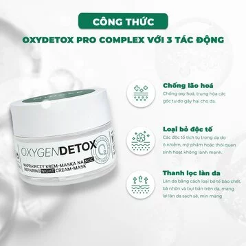 Kem dưỡng Mincer Pharma Detox phục hồi, ngừa lão hoá 50ml