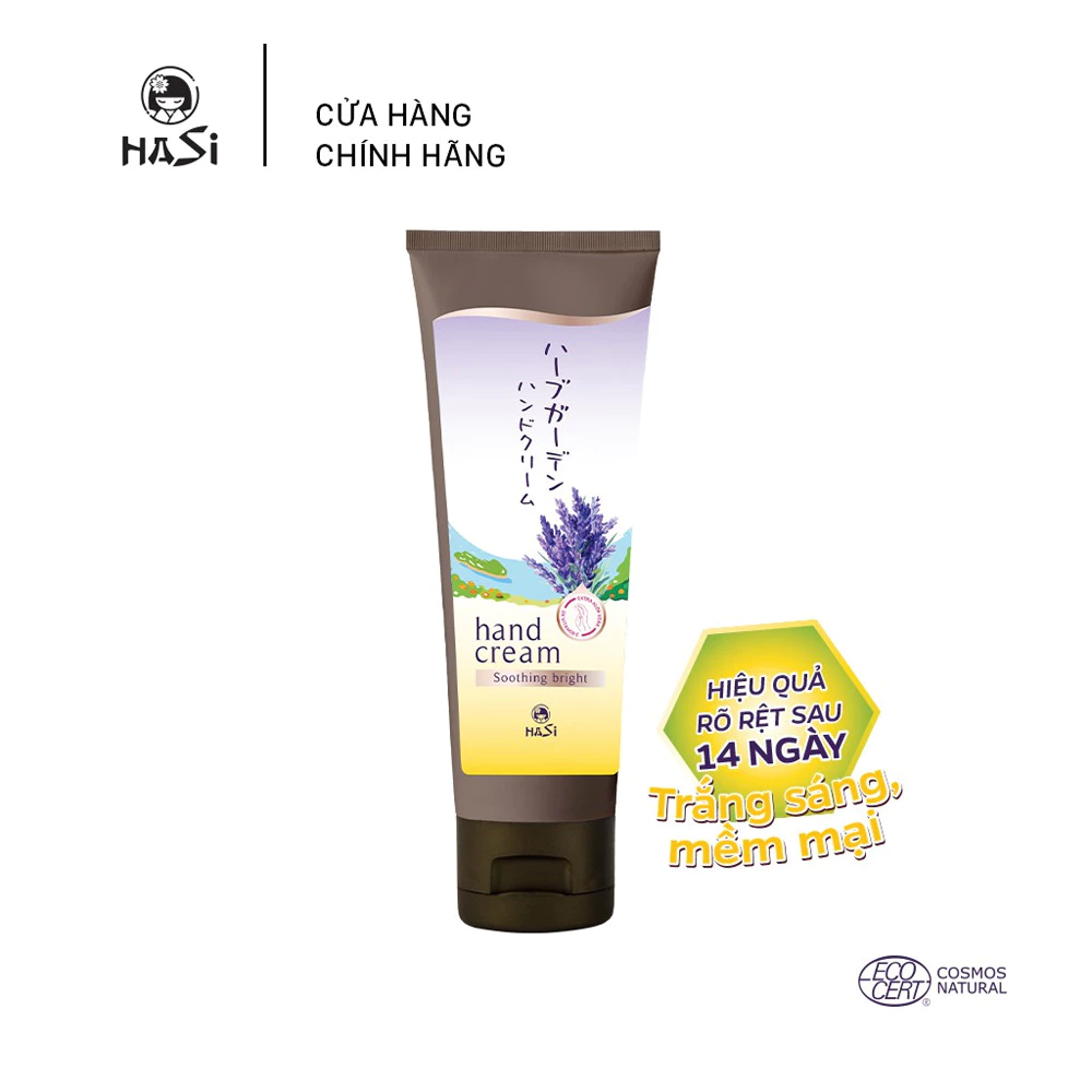 Kem dưỡng tay Hasi thảo mộc dưỡng sáng da tay & móng 80g