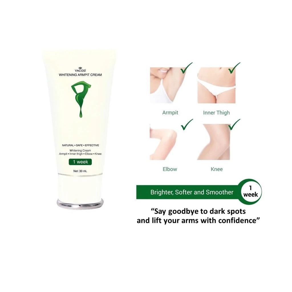 Kem dưỡng Vacosi làm sáng vùng da dưới cánh tay 30ml