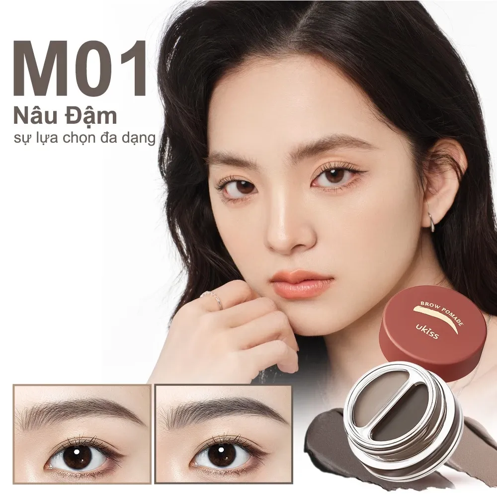 Kem lông mày Ukiss Mousse 2.5g (nhiều màu)
