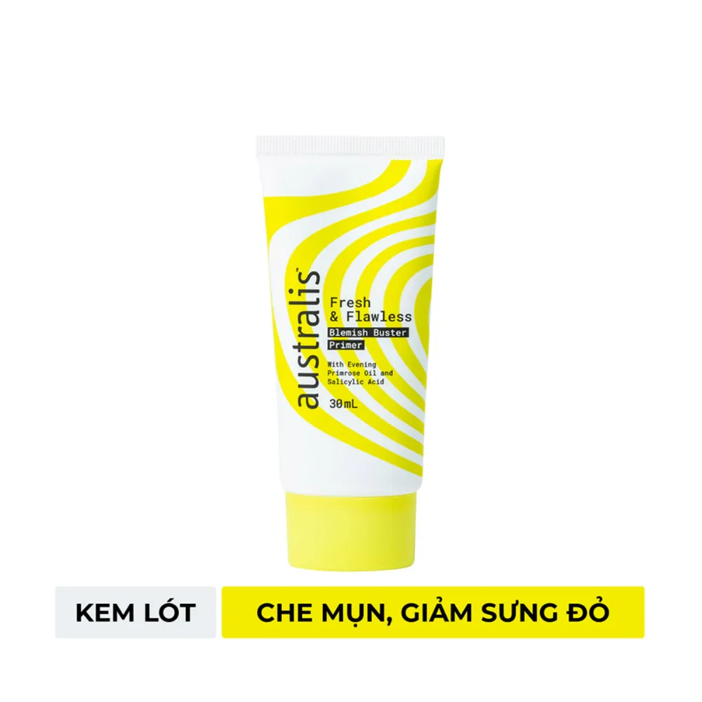 Kem lót Australis che mụn giảm sưng 30ml