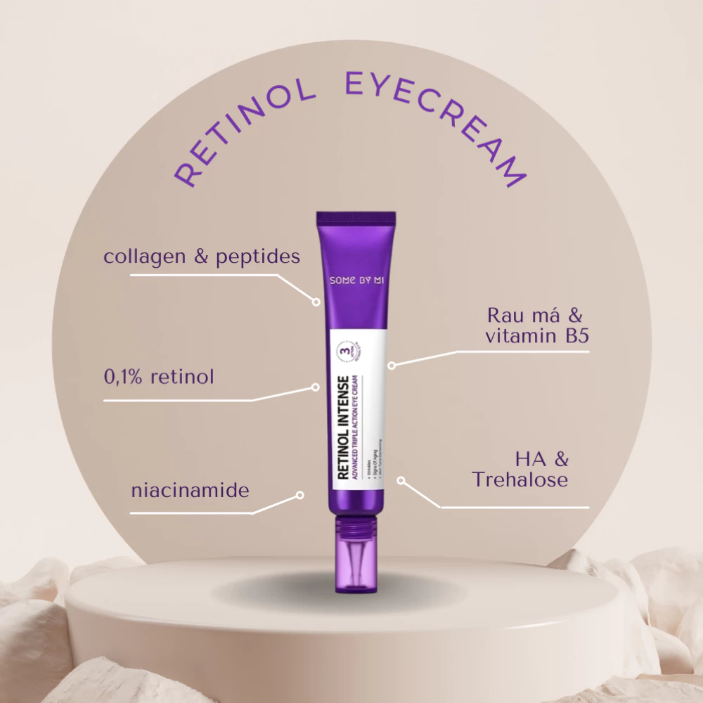 Kem mắt Some By Mi Retinol ngừa lão hóa 30ml