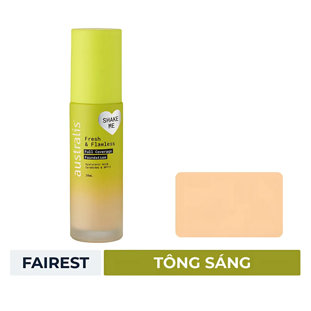 Kem nền Australis bắt sáng che phủ cao 30ml