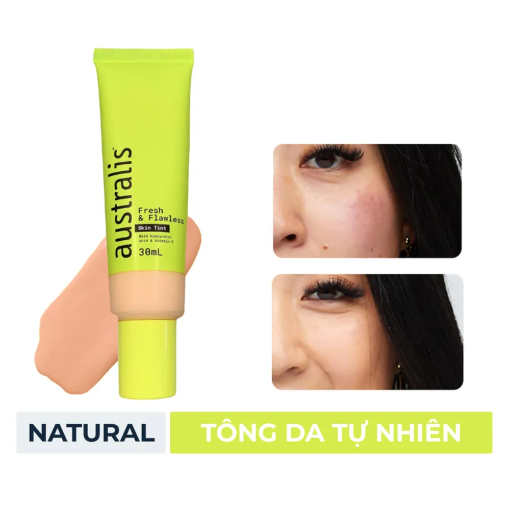 Kem nền Australis sáng mỏng mịn 30ml