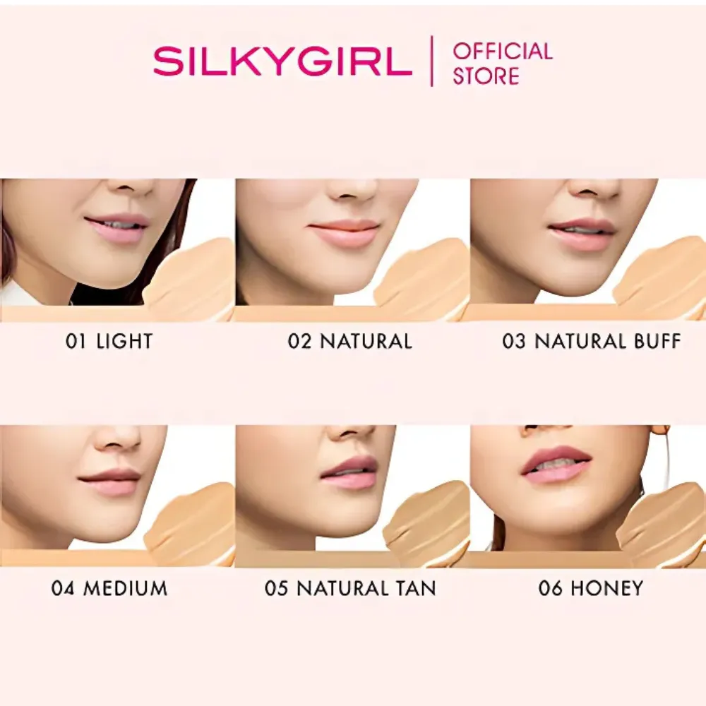 Kem nền Silkygirl Skin Perfect 25ml